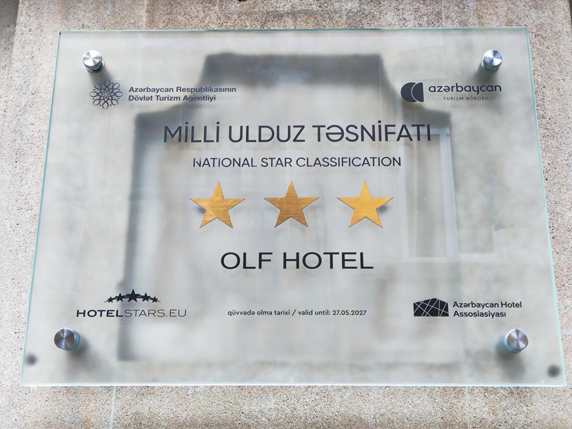 Olf Hotel Baku Extérieur photo